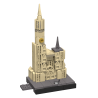 Bricksworld Architectuur Skyline Antwerpen (B) Mod. Red Star Line museum, Rijnkaai-Westkaai torens, OLV Kathedraal & Sportpaleis