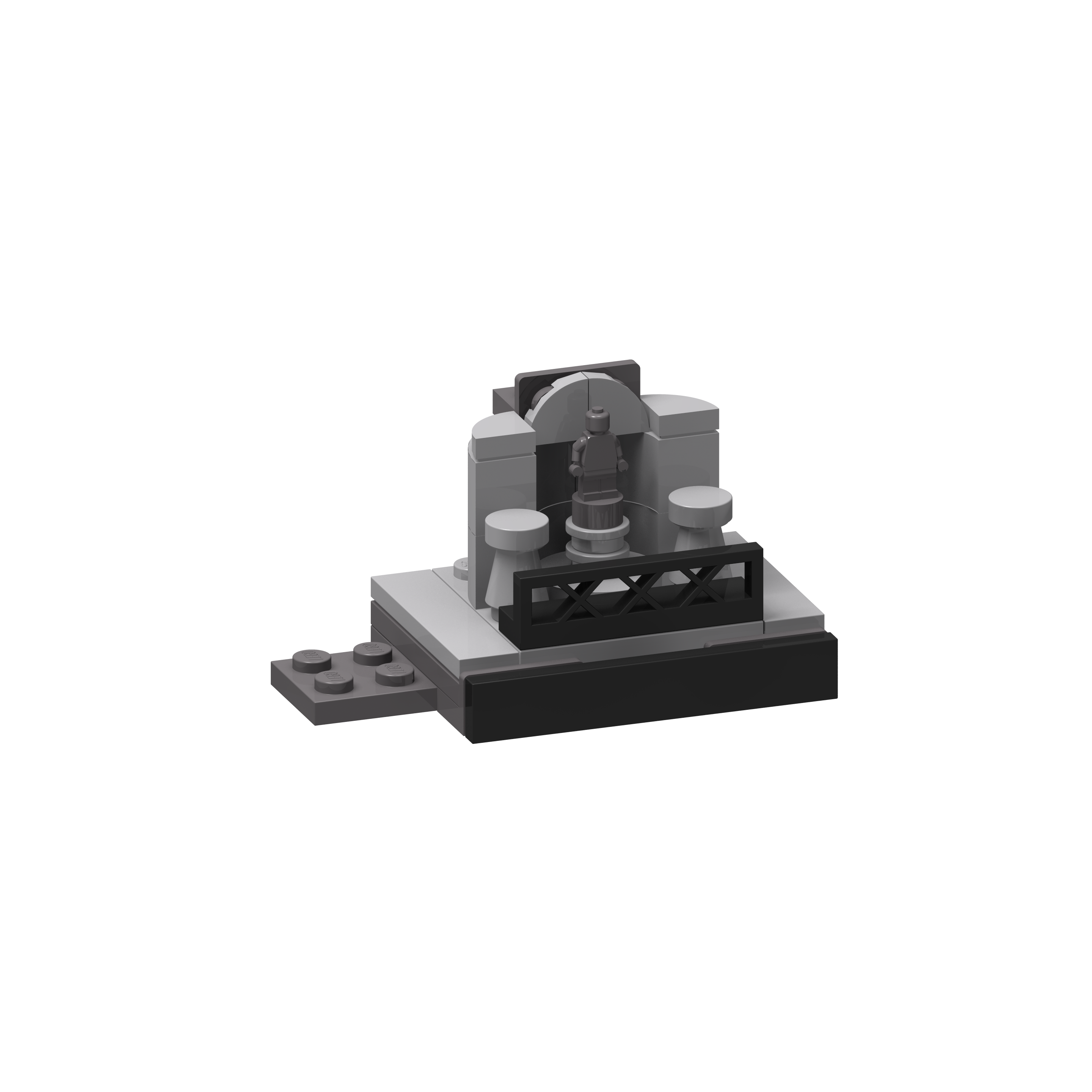Bricksworld Architectuur Skyline Brussel (B) Modules Europees Parlement, Atomium, Jubelpark & Manneken Pis