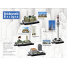 Bricksworld Architectuur Skyline Berlin (D) Modules Alexanderplatz, Brandenburgertor, Siegessäule, Fernsehturm & Reichstag