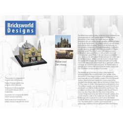BOC-ARC-DEN-RID-M Bricksworld Architectuur Ridderzaal Binnenhof Den Haag (NL)