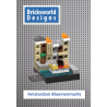 BOC-SKY-AMS-GRA Bricksworld Architectuur Skyline Amsterdam module Bloemenmarkt & Grachtenpanden