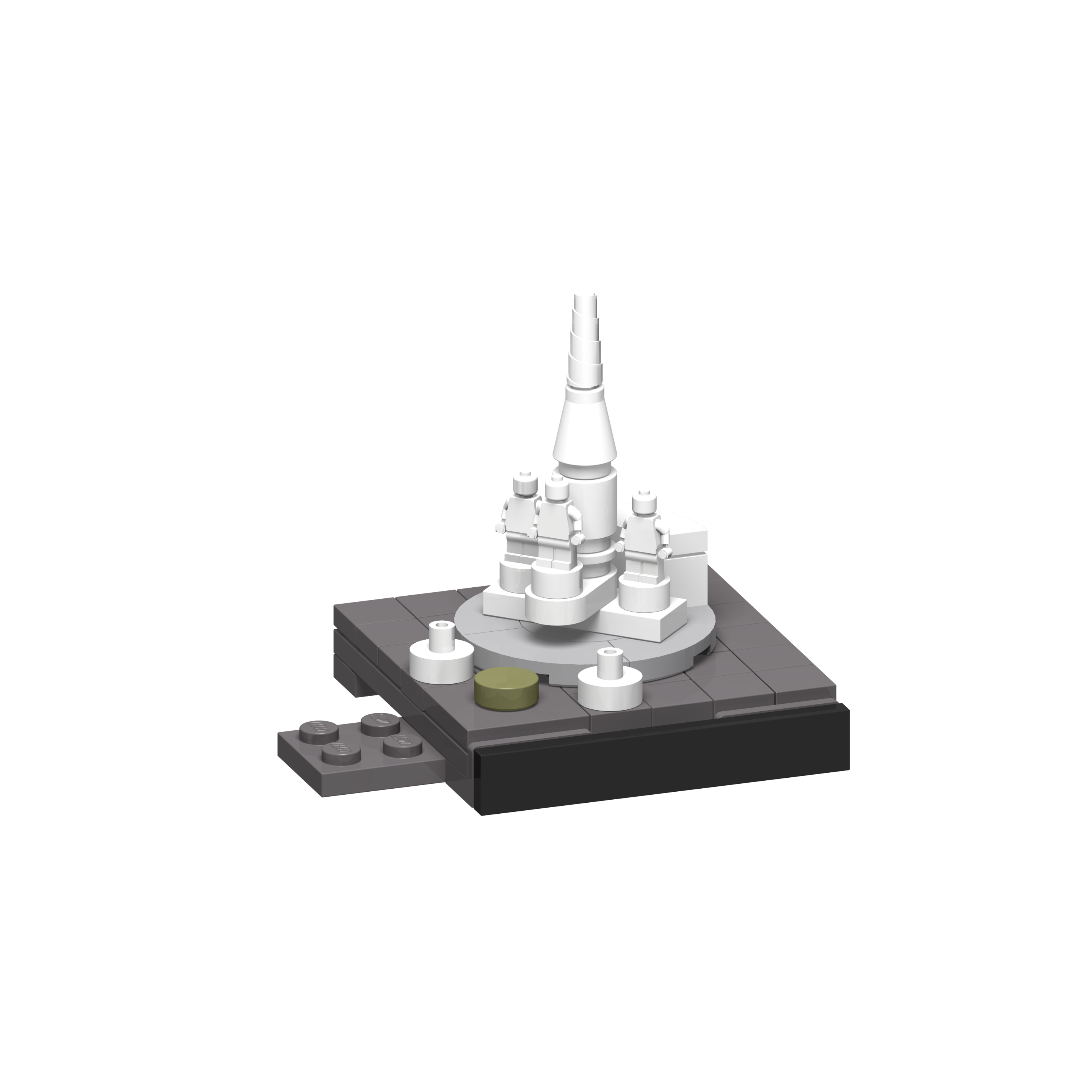 BOC-SKY-AMS-MON Bricksworld Architectuur Skyline Amsterdam module Monument op de Dam
