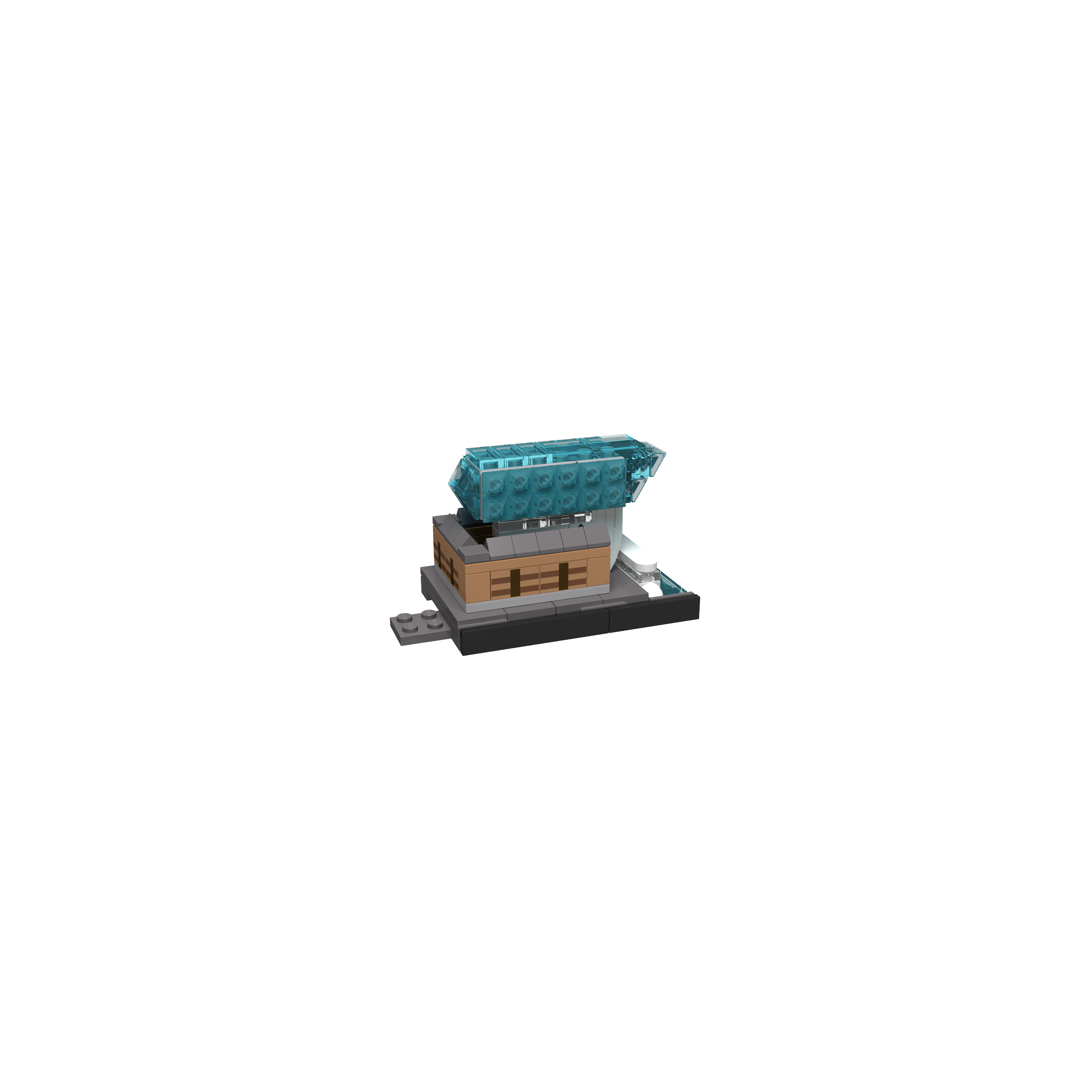BOC-SKY-ANT-HAV Bricksworld Architectuur Havenhuis module Skyline Antwerpen (B)