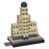 BOC-SKY-ANT-BOE Bricksworld Architectuur Boerentoren module Skyline Antwerpen (B)