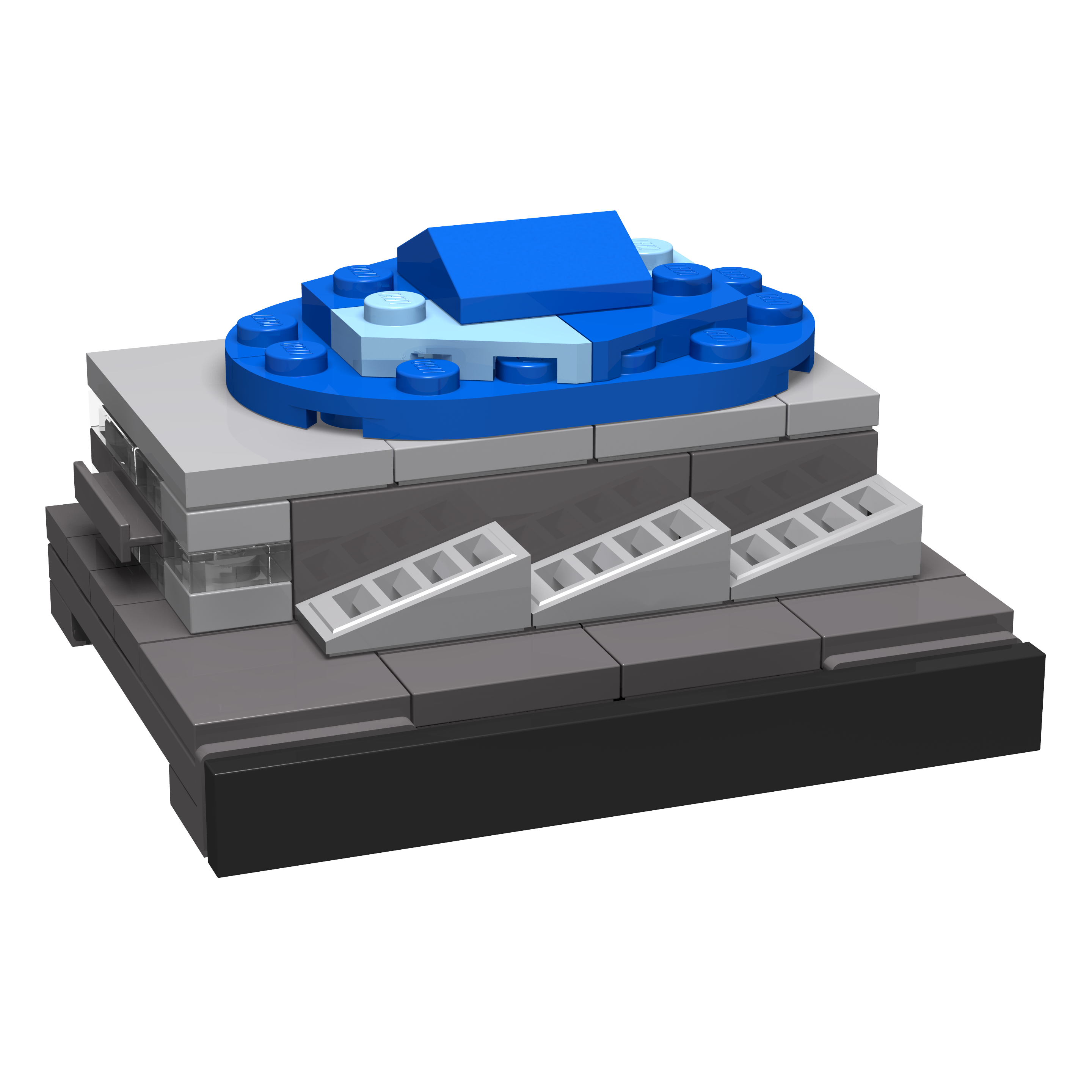 BOC-SKY-ANT-SPO Bricksworld Architectuur Sportpaleis module Skyline Antwerpen (B)