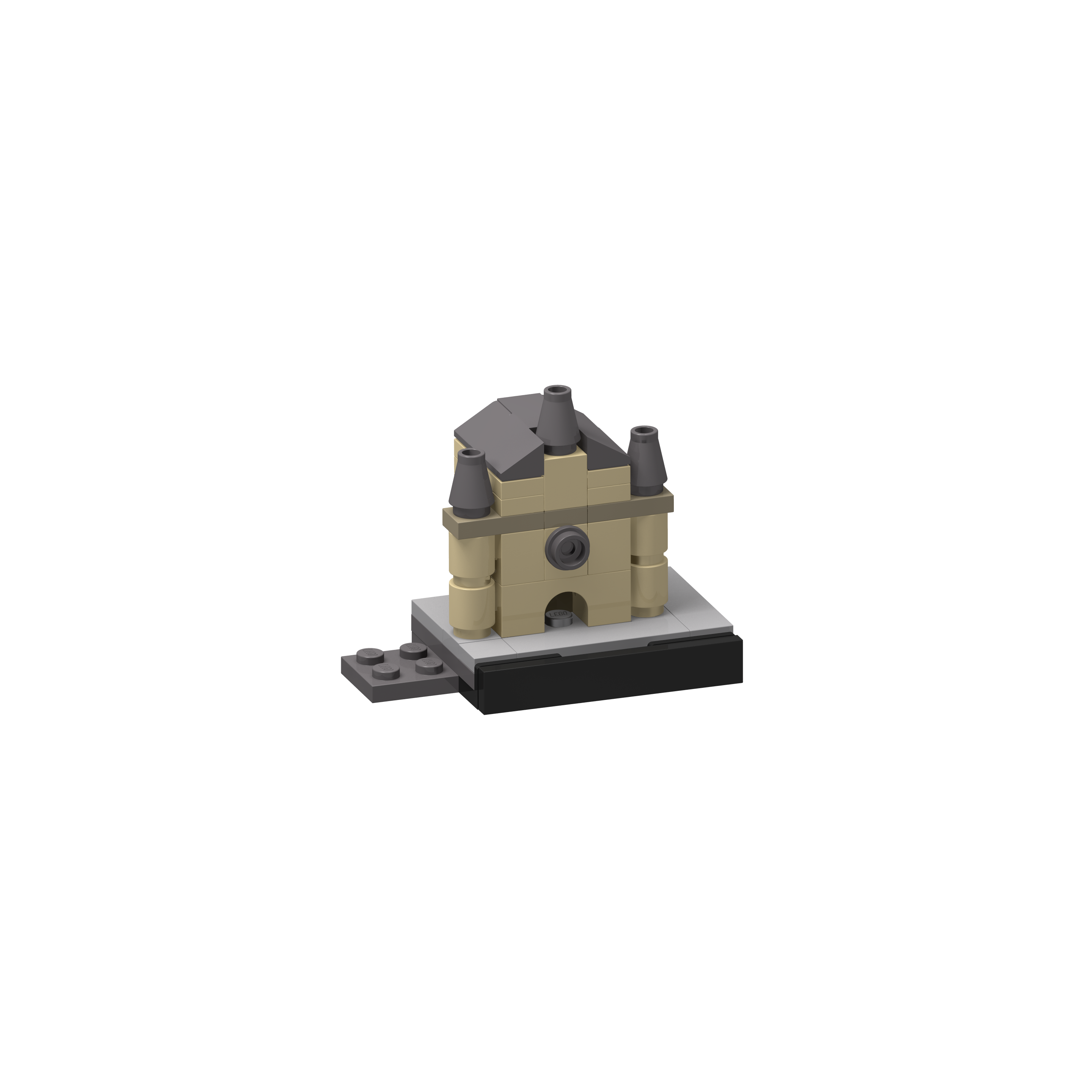 BOC-SKY-BIN-RID Bricksworld Architectuur Ridderzaal module Skyline Binnenhof (NL)