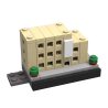 BOC-SKY-DEL-POR Bricksworld Architectuur module Porceleyne Fles Skyline Delft (NL)