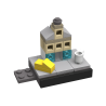 BOC-SKY-DEL-SOU Bricksworld Architectuur module Souvenirshop Skyline Delft (NL)
