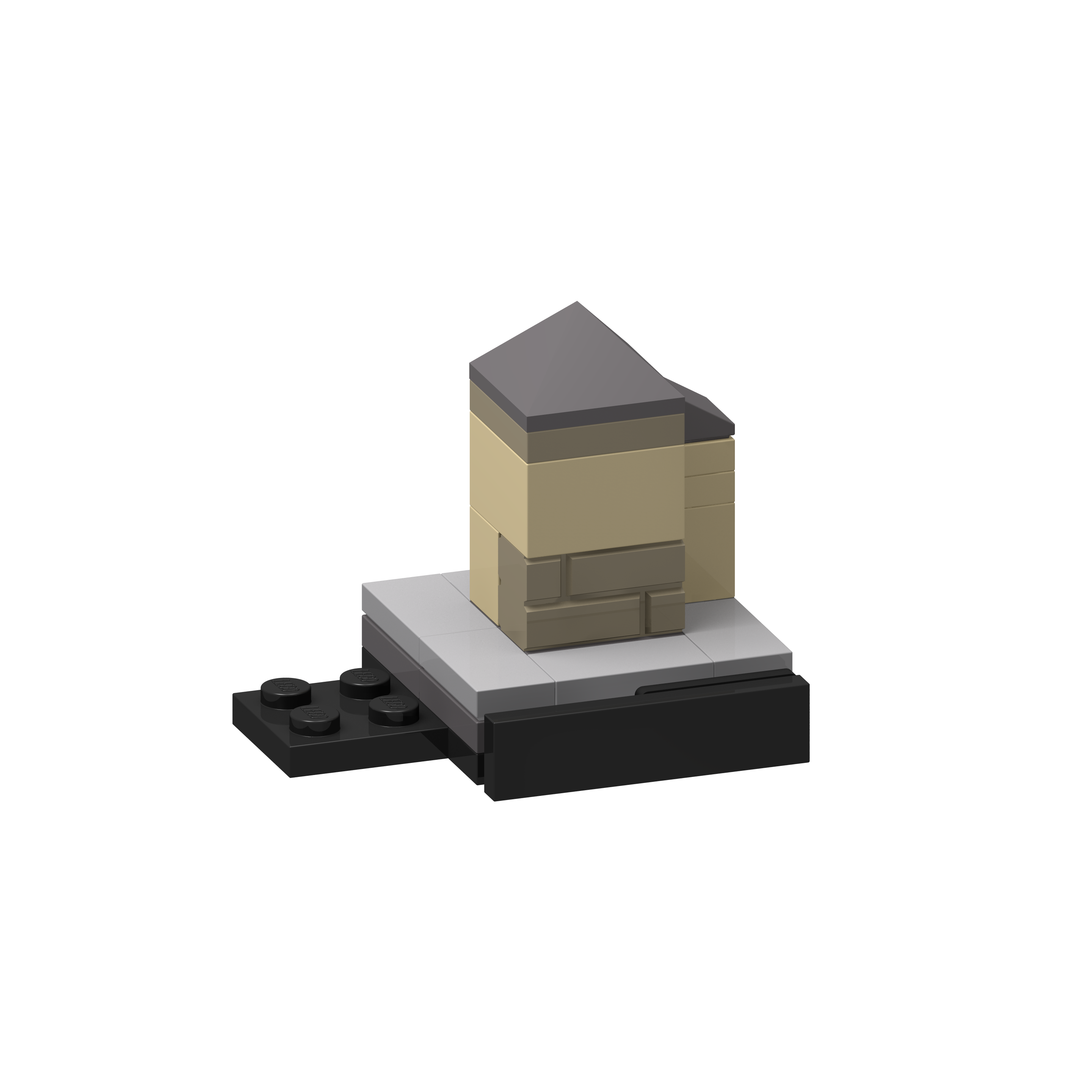 BOC-SKY-HRL-TRN Bricksworld Architectuur Schelmentoren module Skyline Heerlen (NL)