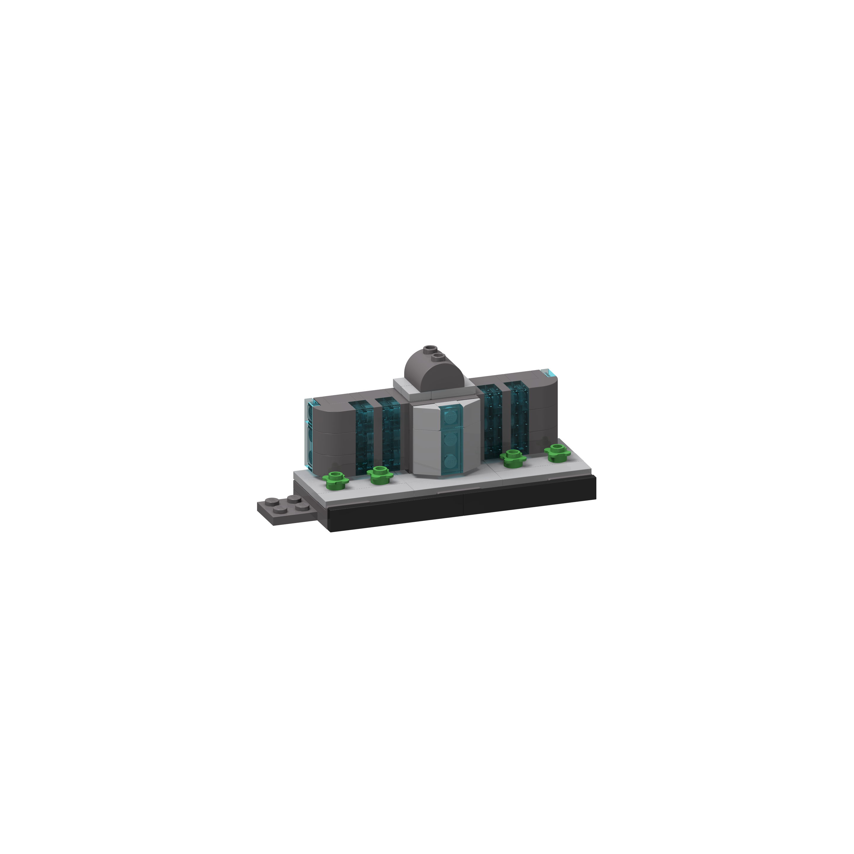 BOC-SKY-BRU-EUR Bricksworld Architectuur Europees Parlement module Skyline Brussel (B)