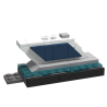 BOC-SKY-HAM-DOC Bricksworld Architectuur Skyline Hamburg (D) module Dockland