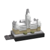 BOC-SKY-HAM-RAT Bricksworld Architectuur Skyline Hamburg (D) module Rathaus