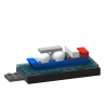 BOC-SKY-HAM-SCH Bricksworld Architectuur Skyline Hamburg (D) module Gas-Schiff