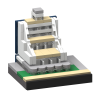 BOC-SKY-SCH-CAR Bricksworld Architectuur Carlton Beach module Skyline Scheveningen (NL)