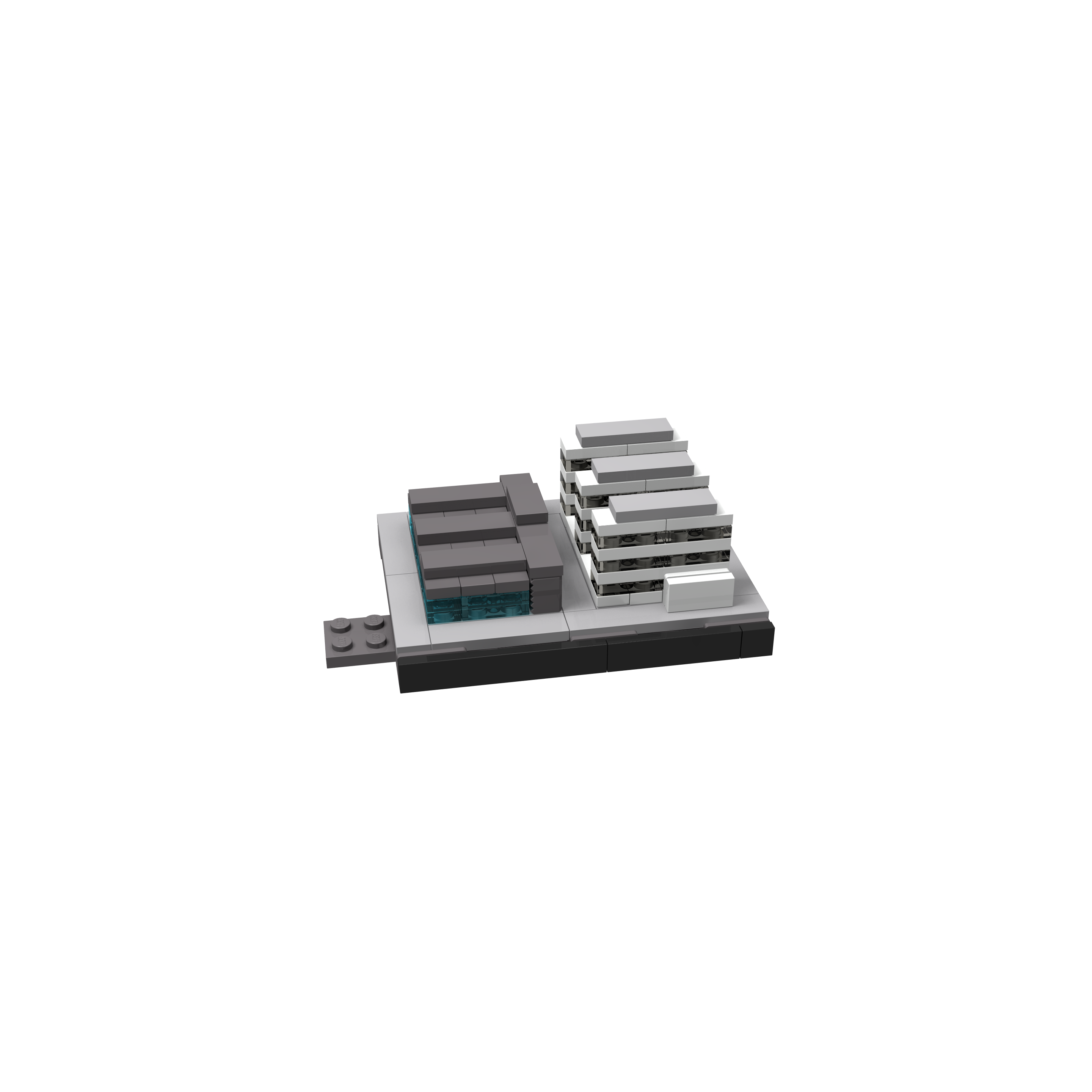 BOC-SKY-EIN-BEU Bricksworld Architectuur Skyline Eindhoven module Beursgebouw
