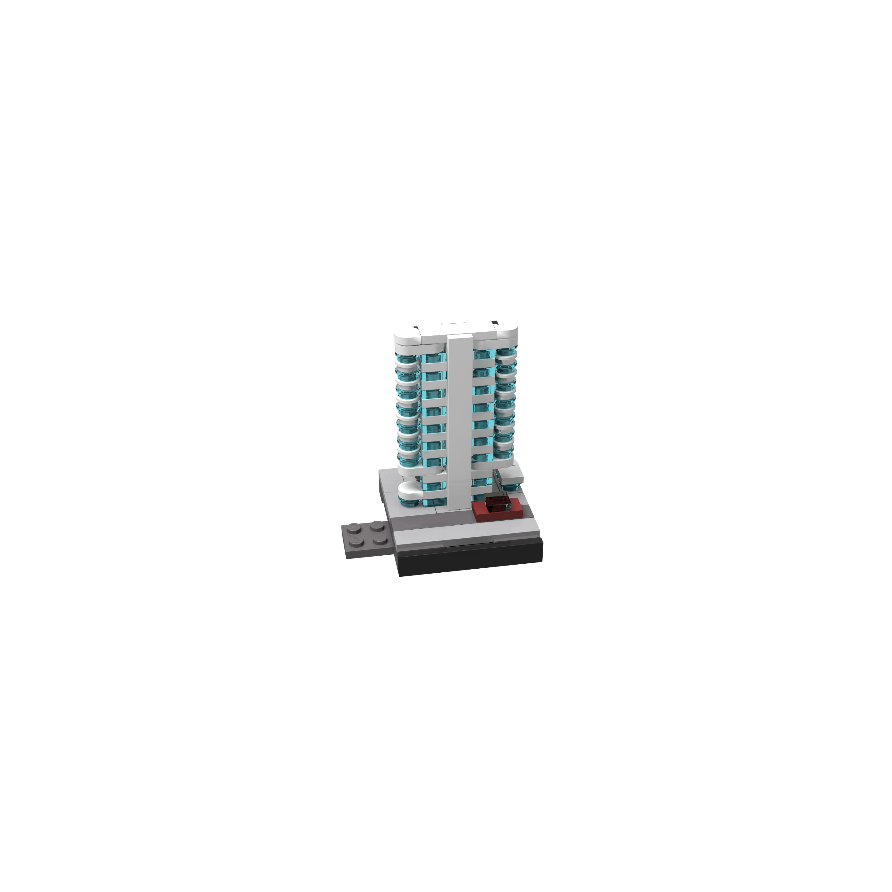 BOC-SKY-EIN-VES Bricksworld Architectuur Skyline Eindhoven module Vestedatoren