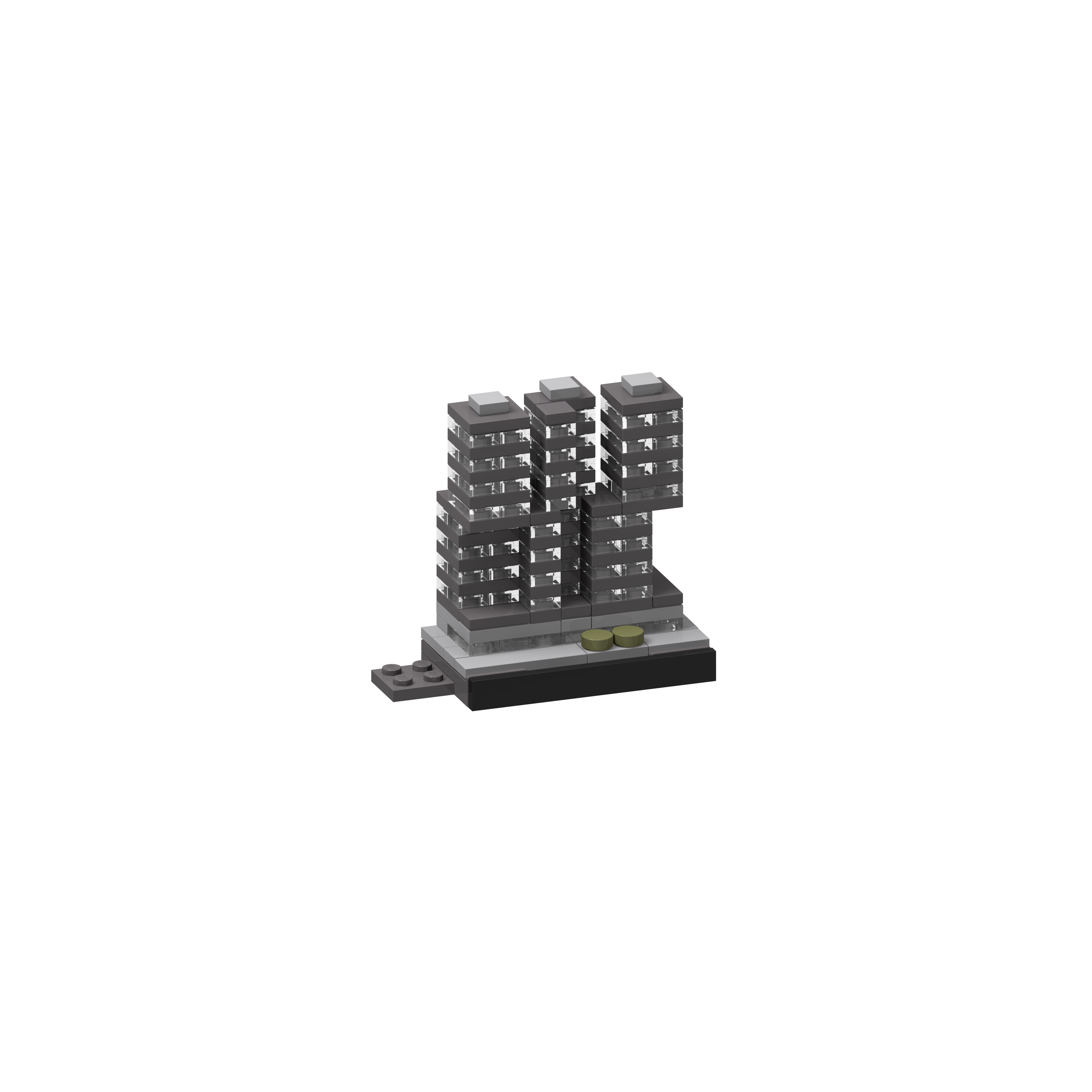 BOC-SKY-ROT-DER Bricksworld Architectuur Skyline Rotterdam module De Rotterdam