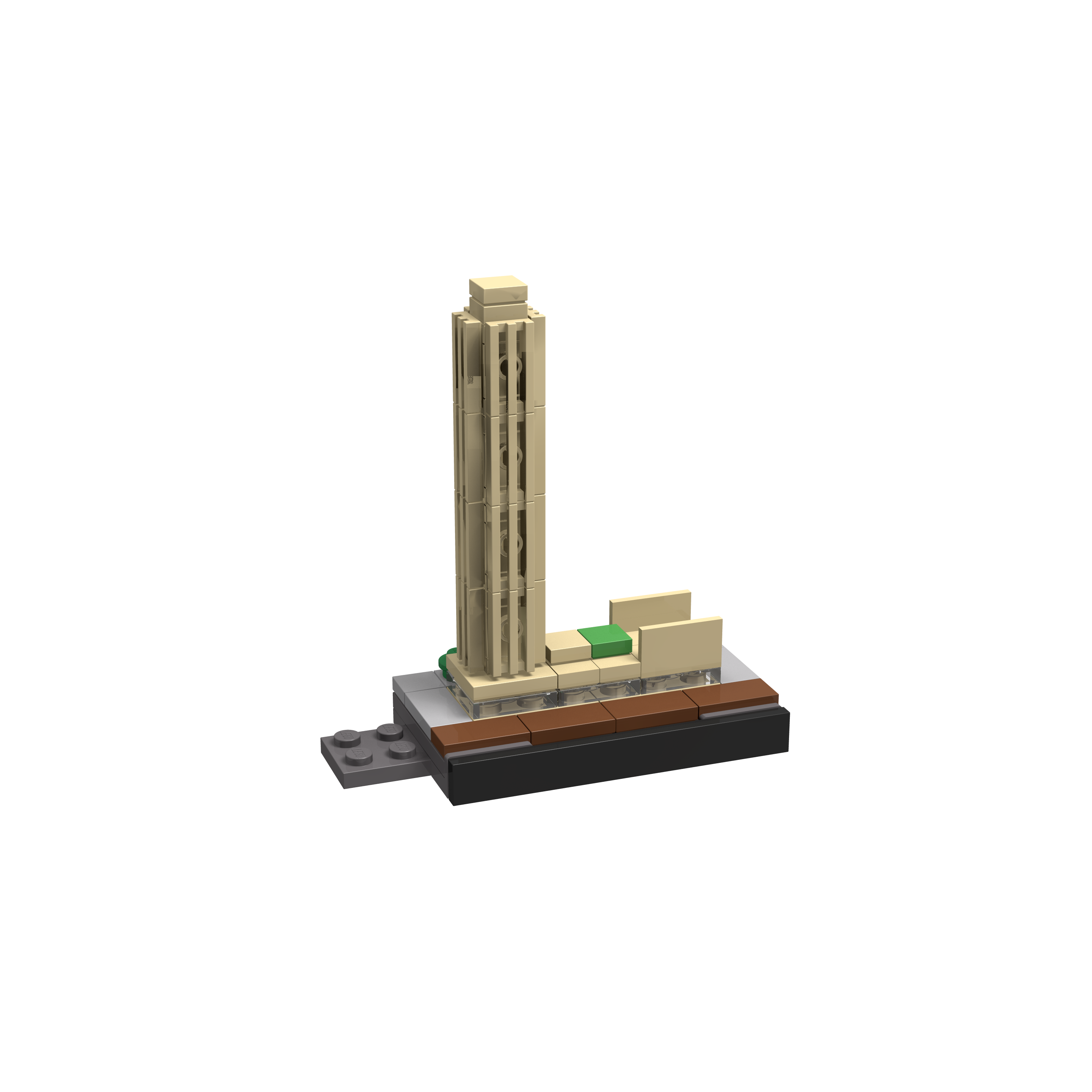 BOC-SKY-ROT-NEW Bricksworld Architectuur Skyline Rotterdam module New Orleans