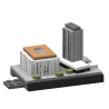 BOC-SKY-BER-ALE Bricksworld Architectuur Skyline Berlijn (D) module Alexanderplatz