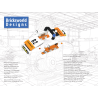 BOC-POR-RP Bricksworld Rijkspolitie ombouwkit voor LEGO 10295 Porsche 911 Targa